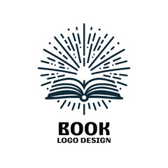 Book Vector Logo Design