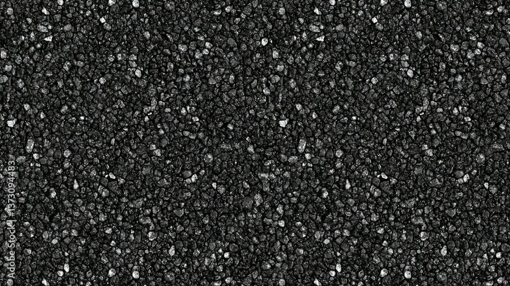 Poster rough asphalt with granular surface in clean animated loop.