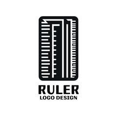 Ruler Vector Logo Design