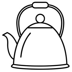Obraz premium teapot on a white background