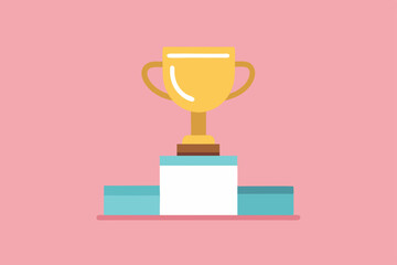 gold trophy cup