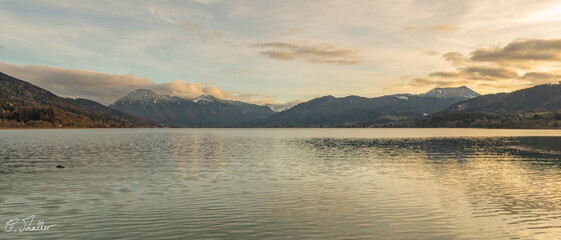 Sunset Tegernsee 