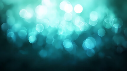 Colorful aqua turquoise and teal green bokeh background with a subtle shimmer effect, teal, green, turquoise. Subtle Shimmer. Illustration