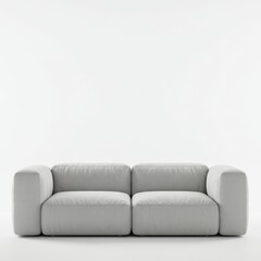 Fototapeta premium sofa on a white background
