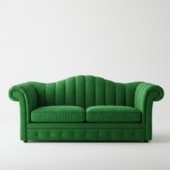 Fototapeta premium sofa isolated on white background