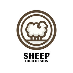 Sheep Vector Logo Design