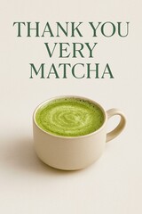 a white cup of matcha tea