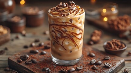 coffee with chocolate