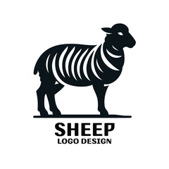 Sheep Vector Logo Design