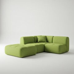 Fototapeta premium sofa on a white background