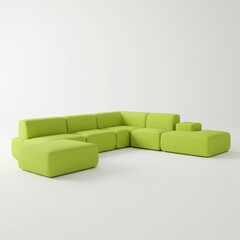 sofa on a white background
