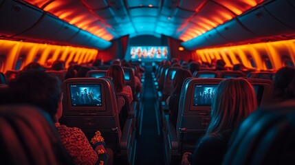 interior of an airplane cockpit