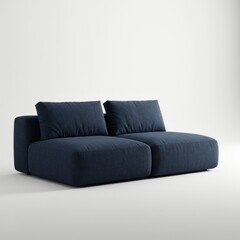 Fototapeta premium sofa on a white background