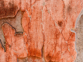 rötliche Wand