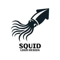 Squid Vector Logo Design