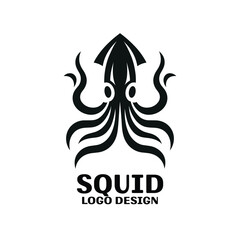 Squid Vector Logo Design