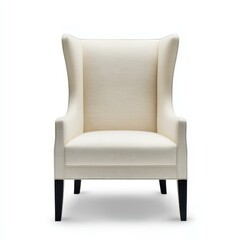 Stylish club chair featuring a sleek design, perfect for adding comfort and elegance to any living space.