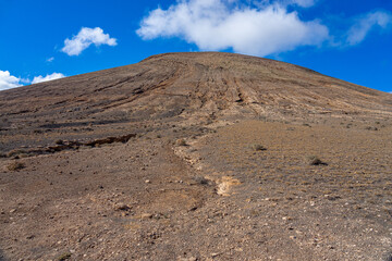 White Mountains in Las Grietas in the municipality of Tias in Lanzarote, Canary Islands, Spain