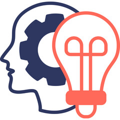 Management Initiative mixed color icon