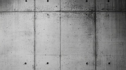 Fototapeta premium Gritty textured concrete wall. Monochrome industrial background