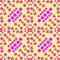 Obraz premium seamless pattern with flowers