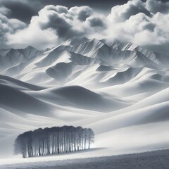 Serenity in Winter's Embrace
