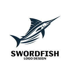 Swordfish Vector Logo Design