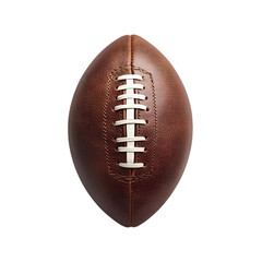 American Football Leather Ball Game Sport Equipment Brown White Laces