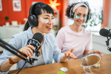 japanese host review and rated skincare product in the podcast