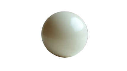 Ping pong ball isolated on a white background