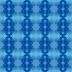 blue electric geometric seamless pattern 