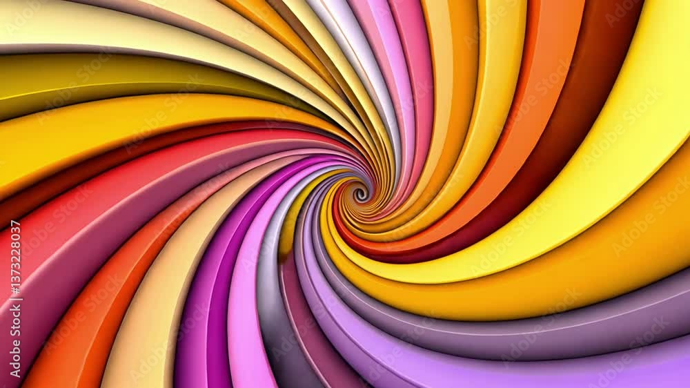 Poster colorful swirl animation captivates viewers with vibrant patterns and dynamic motion in abstract dig