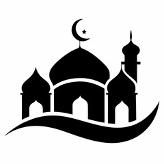 a minimalistic illustration of a silhouette