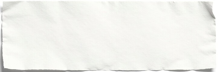 Obraz premium Aged white paper, textured surface, creases, worn edges, vintage, element