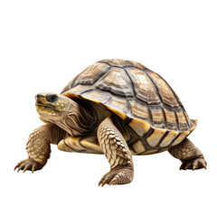 Fototapeta premium Big Turtle on Transparent Background on transparent background