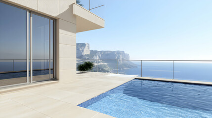 Modern Coastal Villa with Infinity Pool and Ocean View