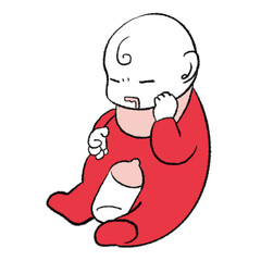 赤ちゃんと哺乳瓶