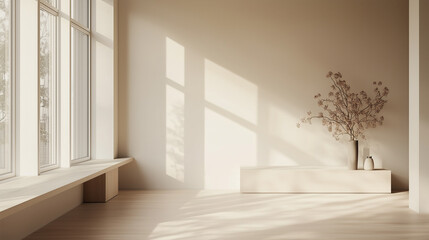 Fototapeta premium white living room