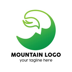 Eco-Friendly Mountain Logo Design