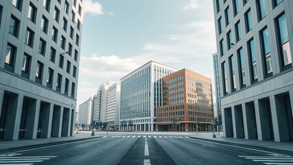 Fototapeta premium Modern Urban Mockup - Design Concept