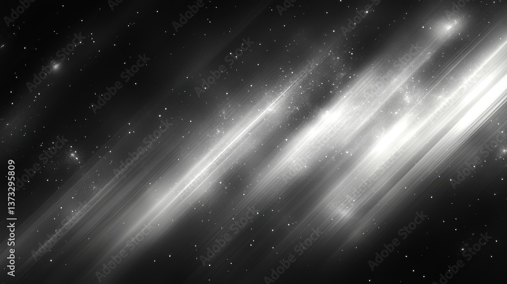 Poster dark grainy gradient gray abstract blurry pattern monochrome background
