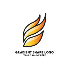 Gradient shape logo (1)