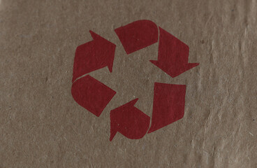 Recycling symbol arrows