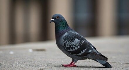 pigeon in the city