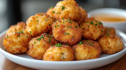Fototapeta premium fried chicken nuggets