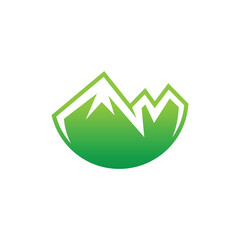 Green mountain logo