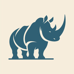 rhino vector illustration