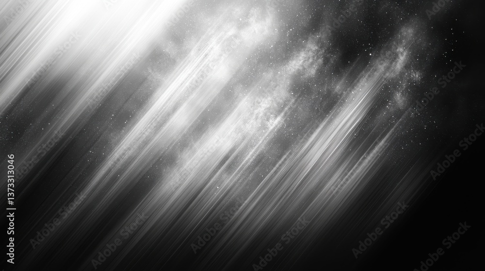 Aufkleber gradient grainy matte gray abstract blurry monochrome background banner with noise texture