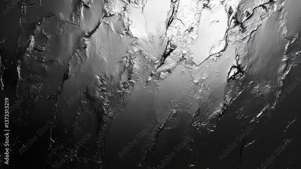 Poster gradient grey grainy silver abstract soft monochrome background banner with noise texture