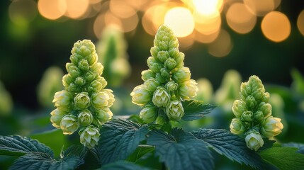 humulus lupulus is a dioecious herbaceous plant species from the cannabaceae family blooming greenish white flowers between july and september 2 5 m tall with winding stems